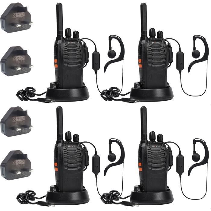 Lot De 5 Boutons PTT Pour Talkie-walkie Motorola - Silicone, Compatible A10, A12, CP110… - 7