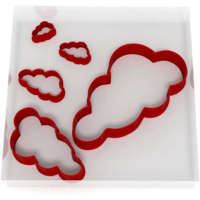 Lot De 5 Emporte-pièces En Forme De Colombe Pour Pâte à Sucre, Biscuits, Pâte à Modeler - Tailles 1,5 à 8 Cm