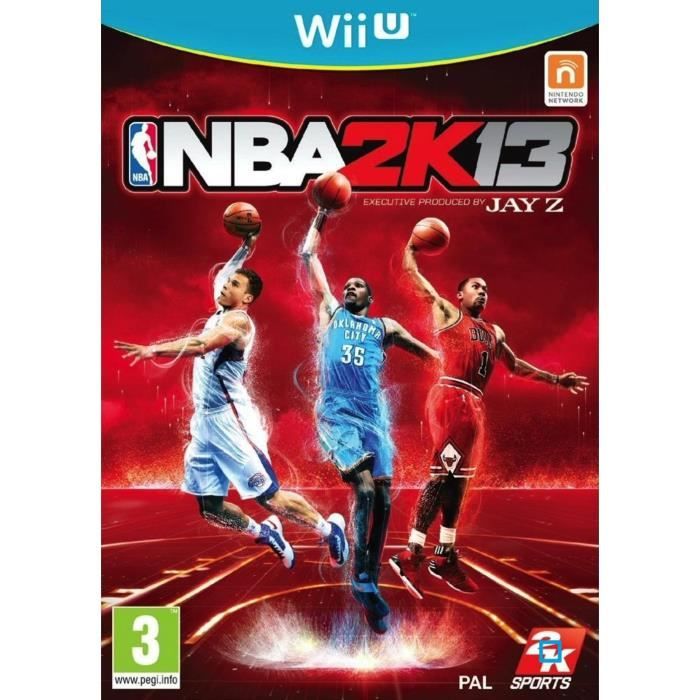 Jeu vidéo - NBA 2K13 - Wii U - 2K Sports - Visual Concepts - Standard - Sport