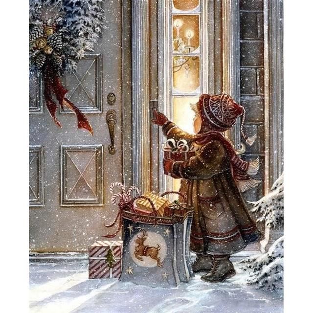 Kuvarix Diamond Painting Noel, Peinture Diamant Noel Ornement