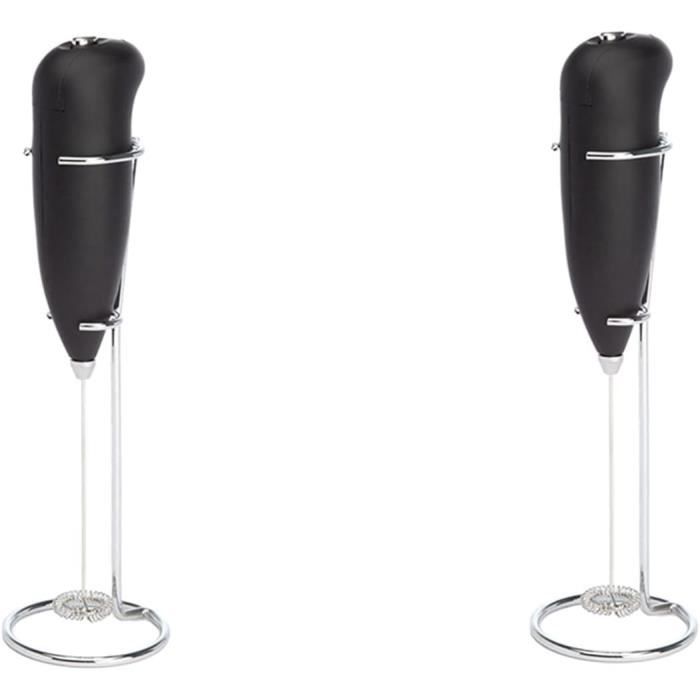 Lot De 2 Mousseurs à Lait à Induction - Compatible Severin, Lavazza, Tchibo (fouet Dentelé + Lisse)