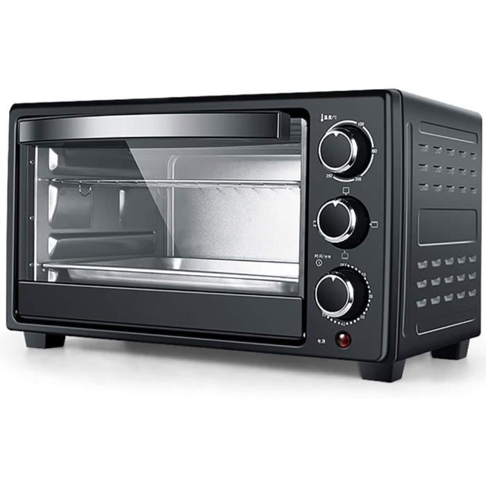 Mini Four 40L, Température Réglable 0-230 ℃ Et Minuterie 60 Minutes Position De Cuisson ÀCinq Mini Four 40L, Température Réglable 0-230 ℃ Et Minuterie 60 Minutes Position De Cuisson ÀCinq