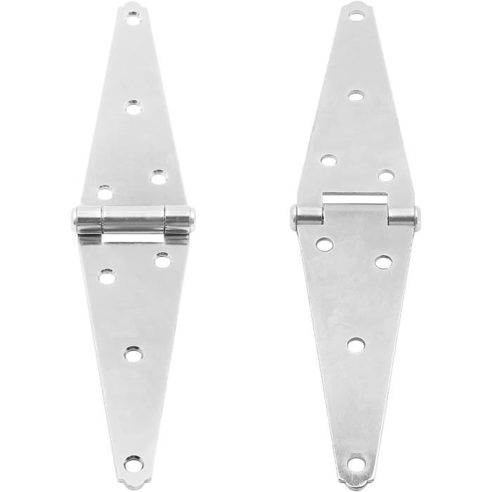 Lot De 2 Charnières En Nylon Pour Top Case De - Accessoire De Coffre Arrière - Facile à Installer Avec Vis Incluses