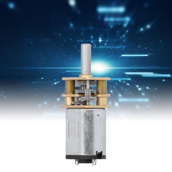 Moteur à Engrenages DC 6V / 12V 16GA030 10mm Longueur De L
