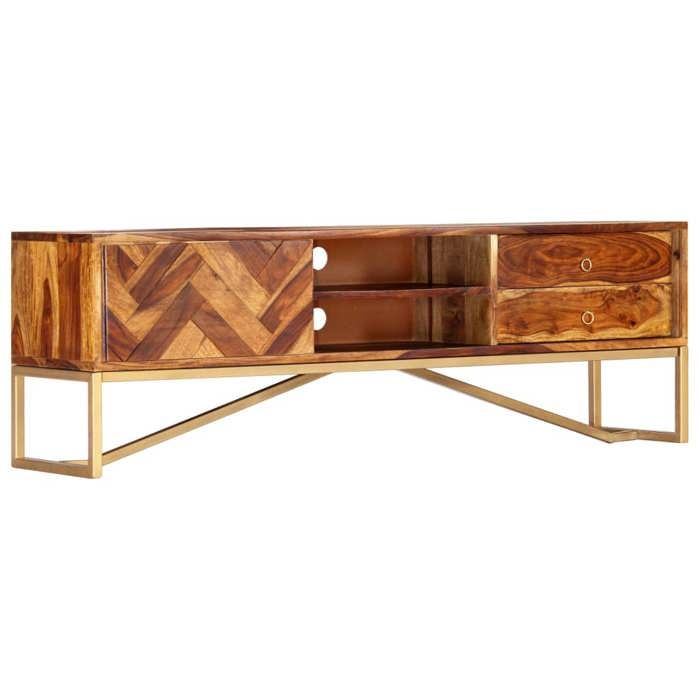 vidaXL Meuble TV Armoire Basse Meuble Divertissement Meuble Stéréo Salon Salle de Séjour Maison Intérieur 140x30x45 cm 247998