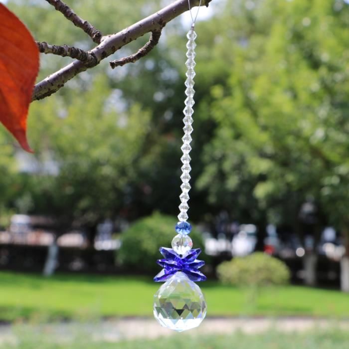 GOIYZTTR Clair Boule de Cristal Prisme 12 Pièces Boules Cristal à Facette Feng Shui Attrape Soleil pour Décoration de Maison Jardin Mariage(20mm GOIYZTTR Clair Boule de Cristal Prisme 12 Pièces Boules Cristal à Facette Feng Shui Attrape Soleil pour Décoration de Maison Jardin Mariage(20mm
