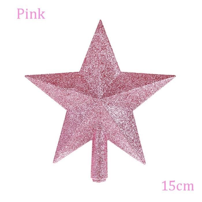 SAPIN DE NOEL,Pink 15cmDécoration de sapin de noël, 101520CM