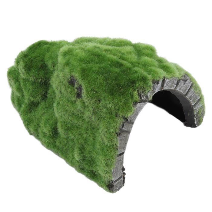 Comparer les prix de Cachette pour reptiles - ZERODIS - LC044 - Résine non toxique - 14x12cm - Décoration aquarium