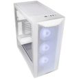 Lian Li LANCOOL II Mesh C RGB Snow Edition Tour midi Boîtier PC, Boîtier gaming blanc 3 ventilateurs LED pré-installés,-1