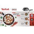 Tefal Ingenio Daily Chef On Batterie cuisine 8 p, Empilable, Durable, Resistant, Facile a nettoyer, Revetement antiadhesif, C-1