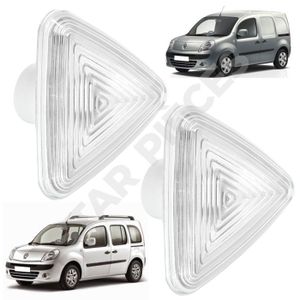 RZG Lot De 2 Clignotants Latéraux Noirs à LED Pour Clio I II