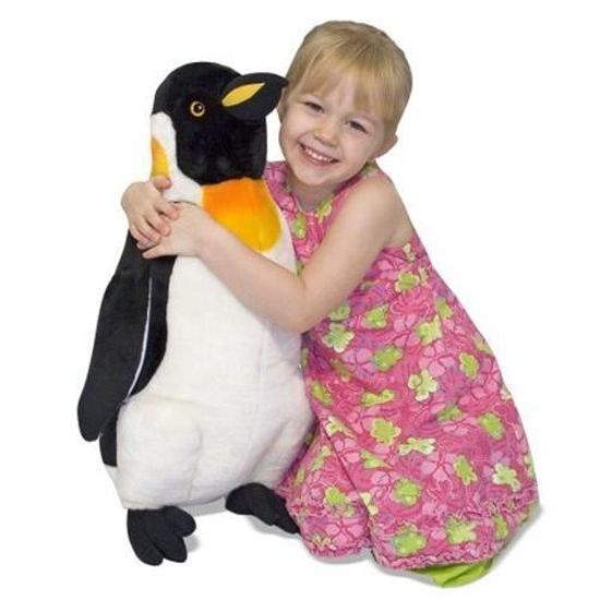 pingouin peluche geante