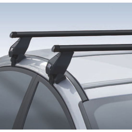 Barres De Toit Acier Pour Toyota Yaris 5 Portes (09/2011-2020) - Charge 50kg, Montblanc