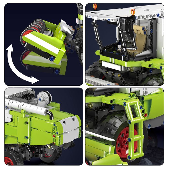 Mould King 18001 - Voiture Tout-Terrain RC Technique - 3 Moteurs - Application/Télécommande - Cadeau Adulte Adolescent 16 Ans+