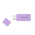 Clé USB INTEGRAL Pastel - 16 Go - USB 2.0 - Lavande-2