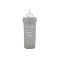 Twistshake Biberon anti-colique avec récipient à lait en poudre et mélangeur - 260 ml - Biberon sans BPA - 2+ mois - Gris-2