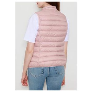 Doudoune sans manche rose pale Cdiscount
