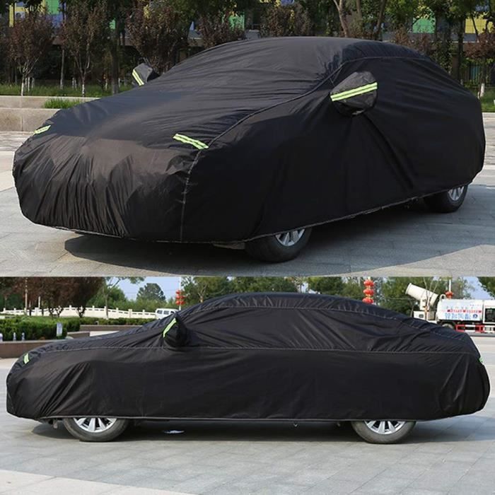  Sailnovo Bâche pour Voiture SUV Impermeable Noir Housse de  Protection Auto SUV Étanche Couverture SUV 4.8 * 1.9 * 1.8m