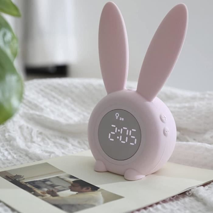 ISEYOU Veilleuse Bébé, Veilleuse Enfant Rechargeable Avec 10 Effets De