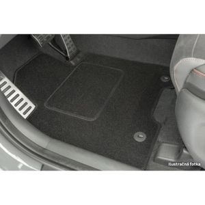 Tapis Voiture Noir Antidérapant Set De 4 Tapis De Sol En Velours Sur Mesure Pour Hyundai Tucson 2004-2009 - Antidérapant, Noir Tapis Sol Velours Hyundai Tucson 2004