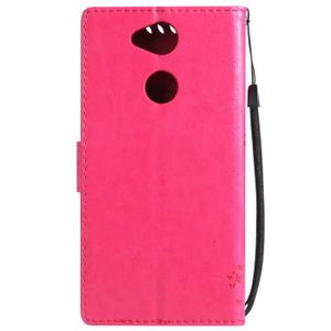 Housse étui en cuir Lucky grass pour Sony Xperia XA2 Ultra - Bleu -4874