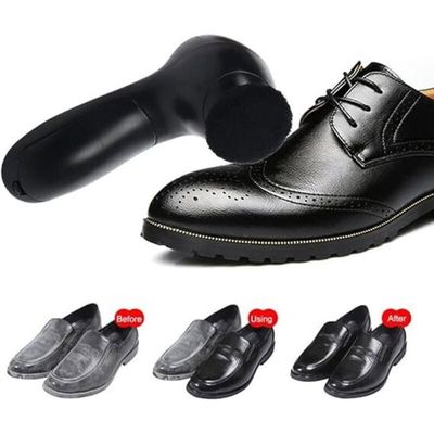 Kit De Cirage Électrique Pour Chaussures - 4 Têtes De Brosse Remplaçables (Nettoyage, Polissage, Lustrage)