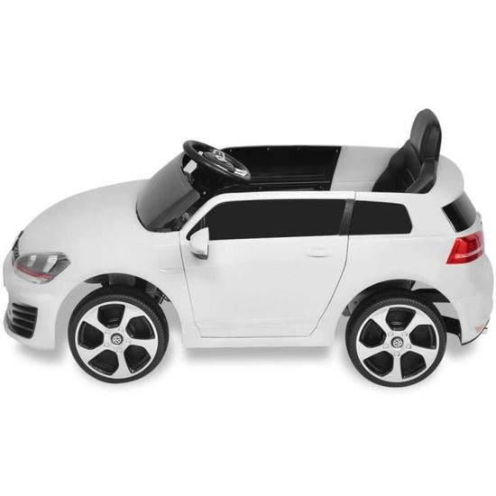 Belle Tech Voiture De Course Avec Telecommande Vw Golf Gti 7 Blanc 12 V Cdiscount Jeux Jouets