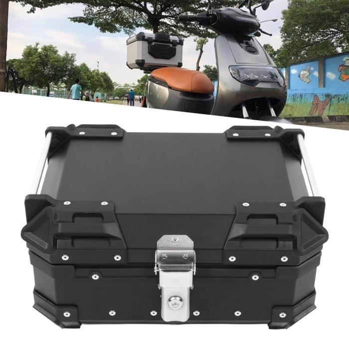 Dilwe coffre de queue de moto Top Case de moto 28L capacité en alliage  d'aluminium étanche résistant à la rouille universel pour - Cdiscount Auto