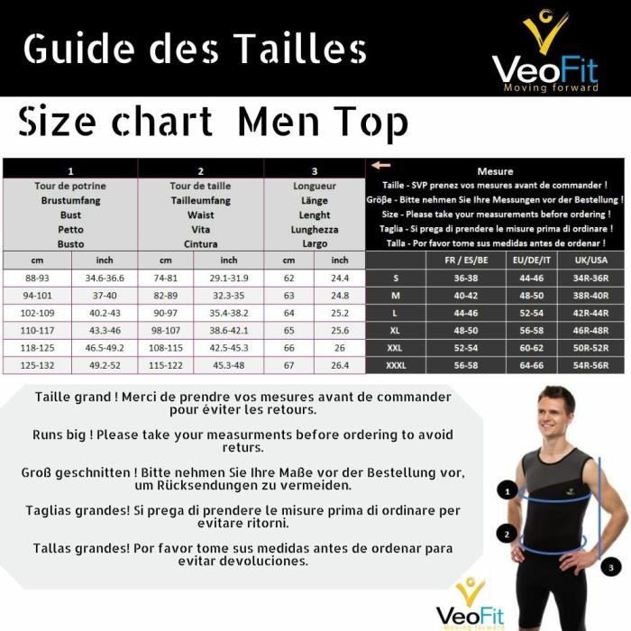 Donason Gilet De Sudation Homme – Débardeur Compression, Fermeture éclair, Pour Fitness, Gym, Perte De Poids