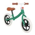 ECD Germany Vélo de Course pour Enfants à Partir de 2 Ans, jusqu'à 20 kg, Vert, Roues 11 pouces, Siège et Guidon Réglables-0