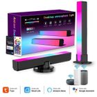 NAPASA Lampe decorative, RGB Lampe dambiance, Smart LED Lampe, WIFI et APP ContrleEffets dclairage Bricolage Gaming Flow Light Bar