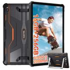 Oukitel RT6 Tablette Tactile Robuste 8Go + 256Go, 10.1"FHD+ Batterie 20000mAh Android 13 Tablette PC 16MP Double SIM 4G GPS -