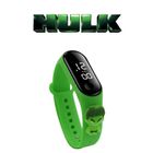 SEBTHOM Montre - HULK - Marvel - LCD - Vert - Ajustable - Digital