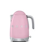 Smeg Bouilloire sans fil 1.7l 2400w rose - klf04pkeu