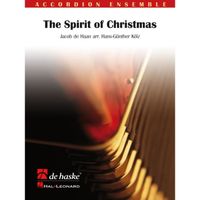 The Spirit of Christmas, de Jacob de Haan - Score + Parties pour Accordéon (Ensemble) en Anglais/Allemand/Français/Néerlandais