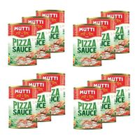 Mutti - Lot 12x Sauce pizza aromatisée - Boîte 400g