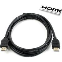 Câble HDMI vers HDMI pour TV HD / Xbox 360 / PS3 - 1,8 mètre