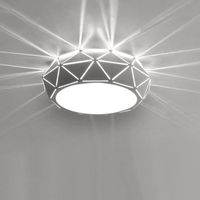 DAXGD Plafonnier LED, plafonnier diamant, plafonnier créatif, couloir, allée, salle de bain, décoration de la maison