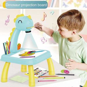 PROJECTEUR A DESSIN Projecteur de dessin pour enfants avec lumière et musique, projecteur intelligent pour esquisse, machine de peinture pour garçon et