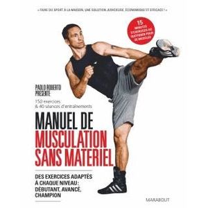 LIVRE SPORT Manuel de musculation sans matériel