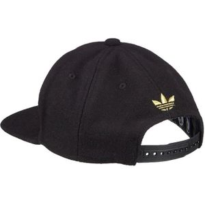 casquette adidas noir et or