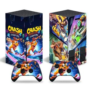 Casier de rangement Crash Bandicoot - Pour jeux PS4 / PS5 / XBox one et  serie - Support casque et manette