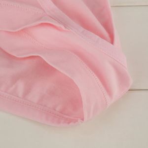 CEINTURE VENTRE  Atyhao Panties de grossesse en coton respirant, basse taille, forme en U, rose