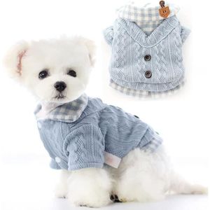 PULL - GILET Pet Dog Jumper Chat Chiens Hiver Chaud Épais Pull 