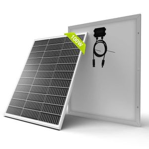 KIT PHOTOVOLTAIQUE Panneau solaire monocristallin haute efficacité ph