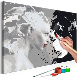 TABLEAU - TOILE Tableau à peindre soi-même peinture par numeros mo