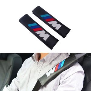 Coussinets de ceinture de sécurité Momo MOMLSHPE4CB Noir