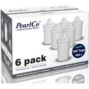 FILTRE POUR CARAFE PearlCo Pack 6 cartouches filtrantes classiques (c