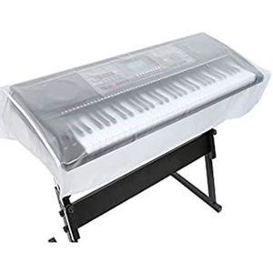 Rouge Artibetter Clavier Piano Anti-poussière Clavier Couverture Clavier en Laine pour Nettoyage Accessoire Entretien Piano 