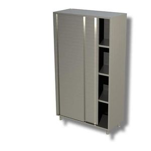 Armoire Pizzeria 170x70x180 430 En Acier Inoxydable Porte Coulissante Rs6829 Achat Vente Armoire De Chambre Armoire Pizzeria 170x70x180 Cdiscount